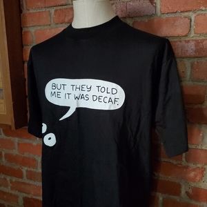 Vintage Original 90s Life in Hell Black T Shirt